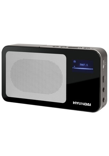 Портативная акустика (моно, 2 Вт, от батарей, от USB) Hyundai H-PS1202
