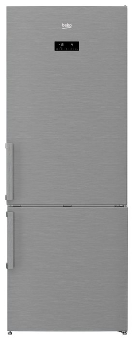 Холодильник с морозильником Beko RCNE520E21ZX