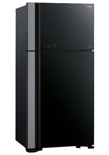 Холодильник с морозильником Hitachi R-VG662PU3GBK