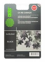 Заправка для перезаправляемых картриджей CACTUS CS-RK-CAN425 для Canon PIXMA iP4840, черная, 2x30мл