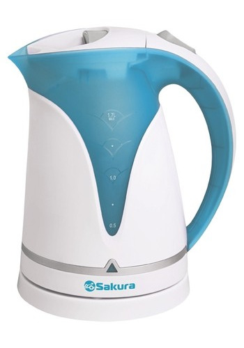 Чайник Sakura SA 2334 бело-голубой