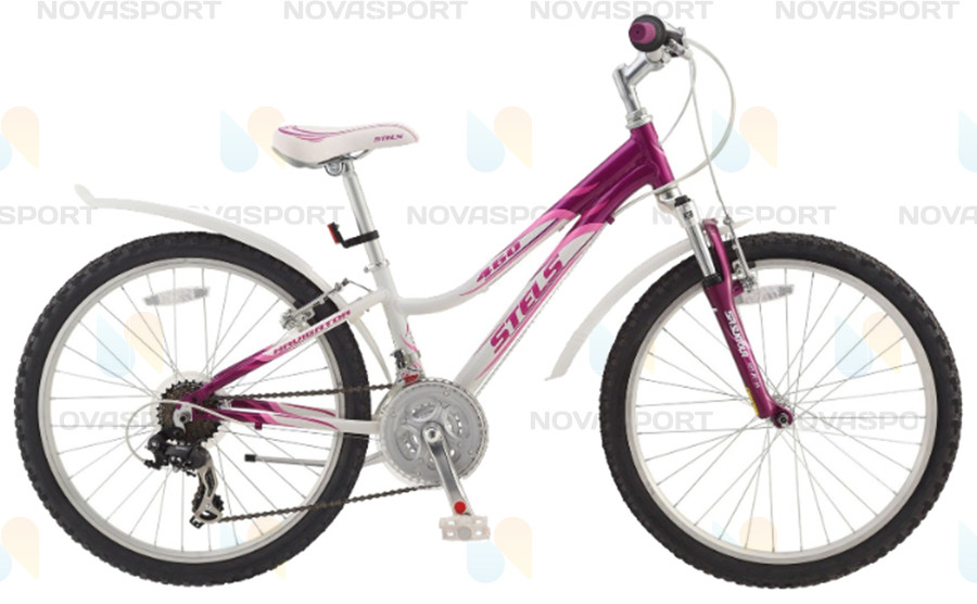 Велосипед Stels Navigator 460 V 24 (2015) Белый/Пурпурный/Розовый