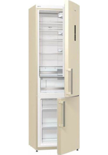 Холодильник с морозильником Gorenje NRK6201MC-O беж