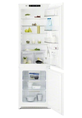 Встраиваемый холодильник с морозильником Electrolux ENN 92803 CW