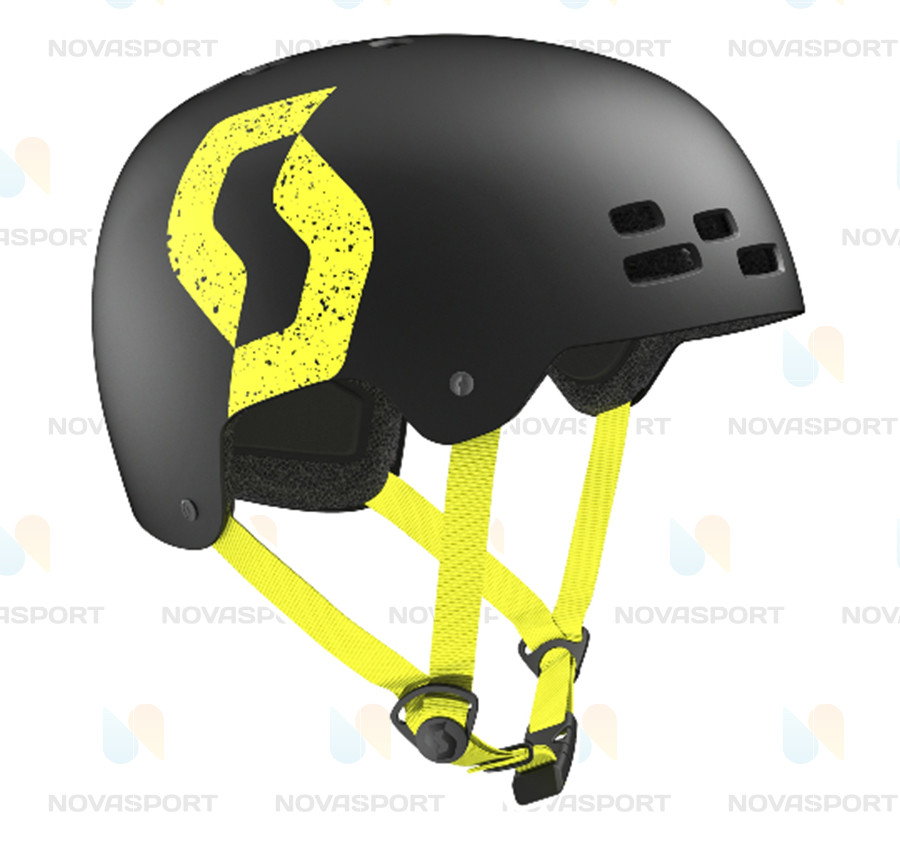 Шлем велосипедный Scott Jibe Black/Yellow