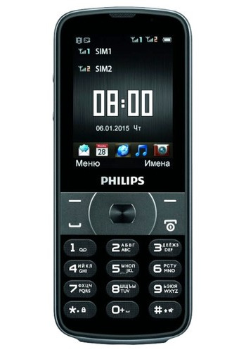 Мобильный телефон Philips E560 Black