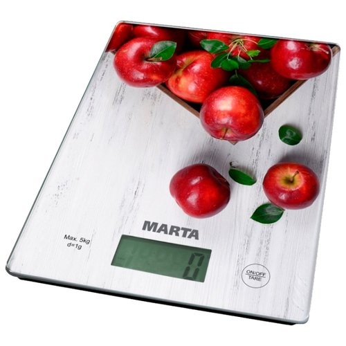 Весы кухонные MARTA MT1634 яблоневый сад