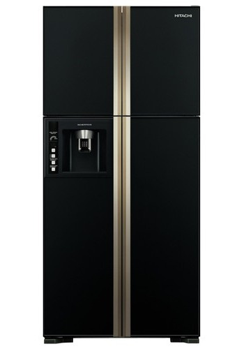 Холодильник с морозильником Hitachi R-W662PU3GBK