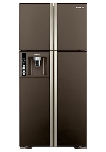 Холодильник с морозильником Hitachi R-W662PU3GBW