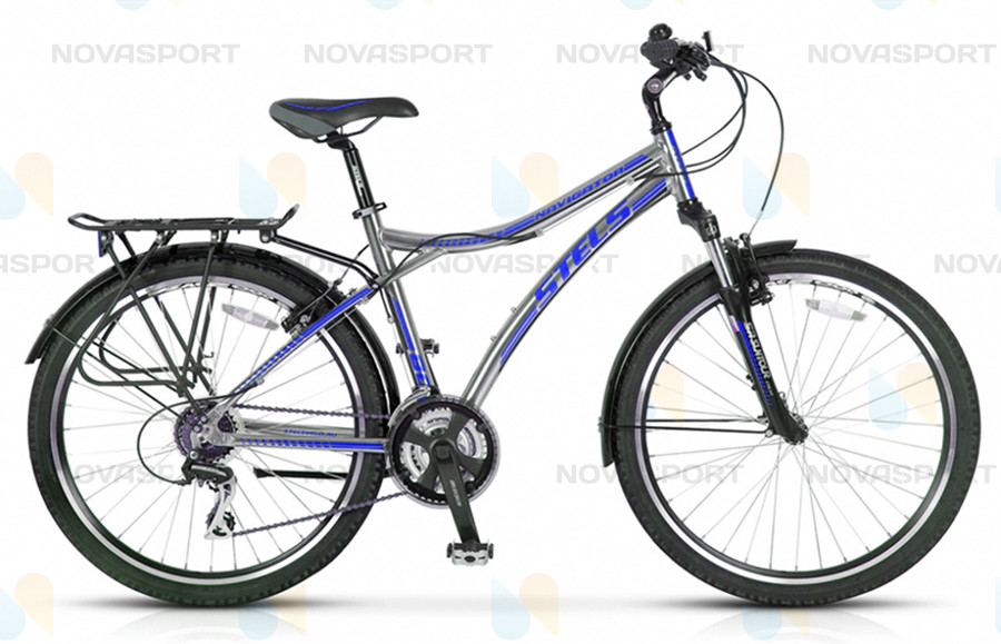 Велосипед Stels Navigator 800 (2014) Серый/Синий