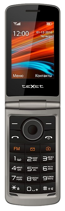 Телефон teXet TM-404 антрацит