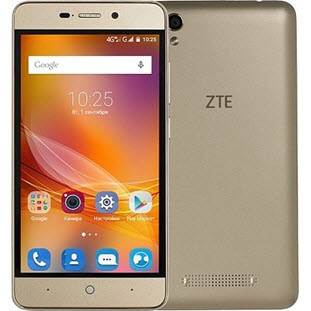 Смартфоны ZTE Blade Z7 gold