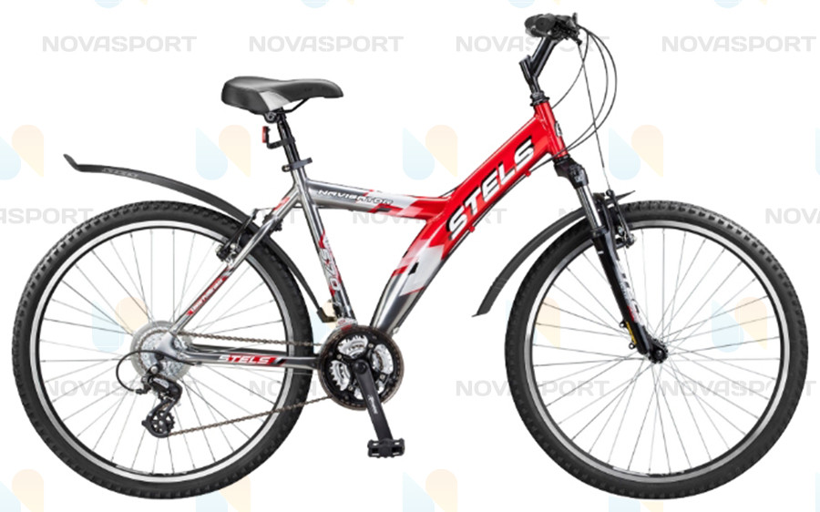Велосипед Stels Navigator 570 (2014) Хром-Красный