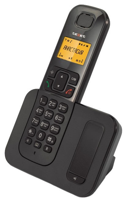Радиотелефон teXet TX-D6605А Dect черный