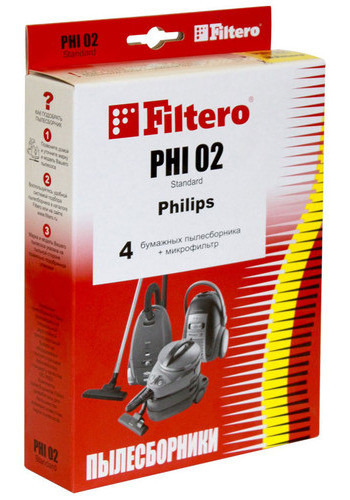 Пылесборник Filtero PHI 02 Standart