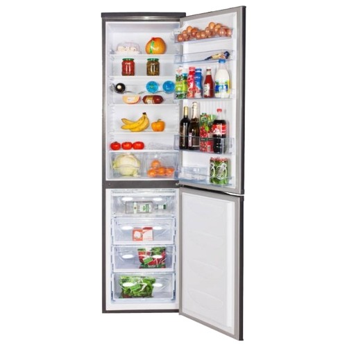 Холодильник Sinbo SR 299R серебристый (двухкамерный)