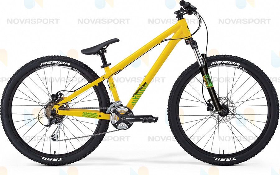 Велосипед Merida (2015) Hardy 6.100 Yellow/Green/Black