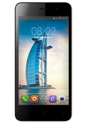 Смартфон BQ BQS-4503 Dubai Серебряный (2Sim)