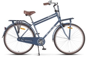 Велосипед Stels Navigator 28" 310 Gent V020 Темно-синий (с корзиной)