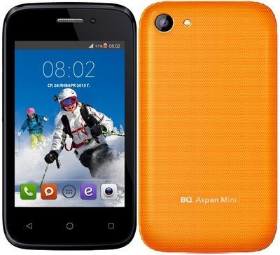 Смартфон BQ BQS-3510 Aspen Mini Оранжевый (2Sim)