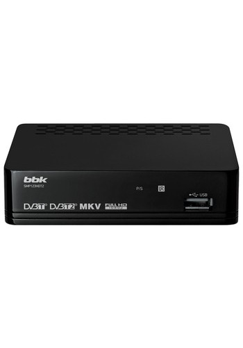 Цифровой ресивер BBK SMP123HDT2 Black