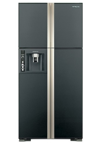 Холодильник с морозильником Hitachi R-W662FPU3XGBK