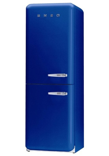Холодильник с морозильником Smeg FAB32LBLN1