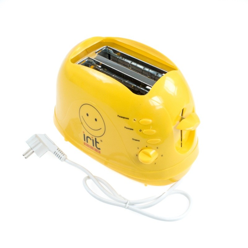Тостер IRIT IR-5103 желтый