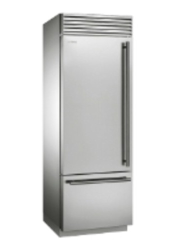 Холодильник с морозильником  Smeg RF376LSIX