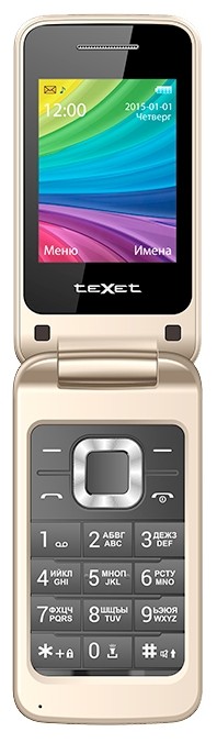 Телефон teXet TM-204 бежевый